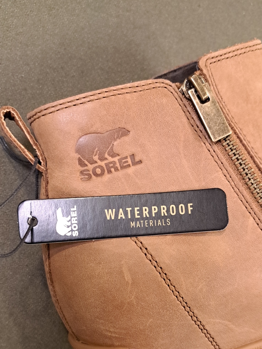 SOREL Evie II Waterproof Bootie - Color: Velvet Tan - Size: Women 10 - Picture 10 of 11